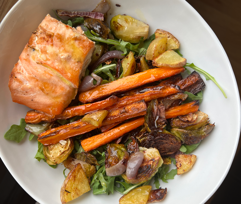One Pan Root Salad