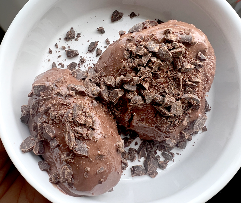 Four-Ingredient Chocolate Nice Cream