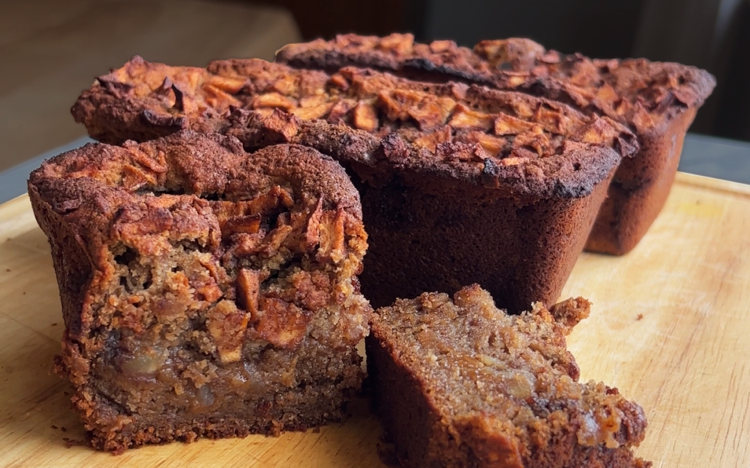 Cinnamon Swirl Apple Bread