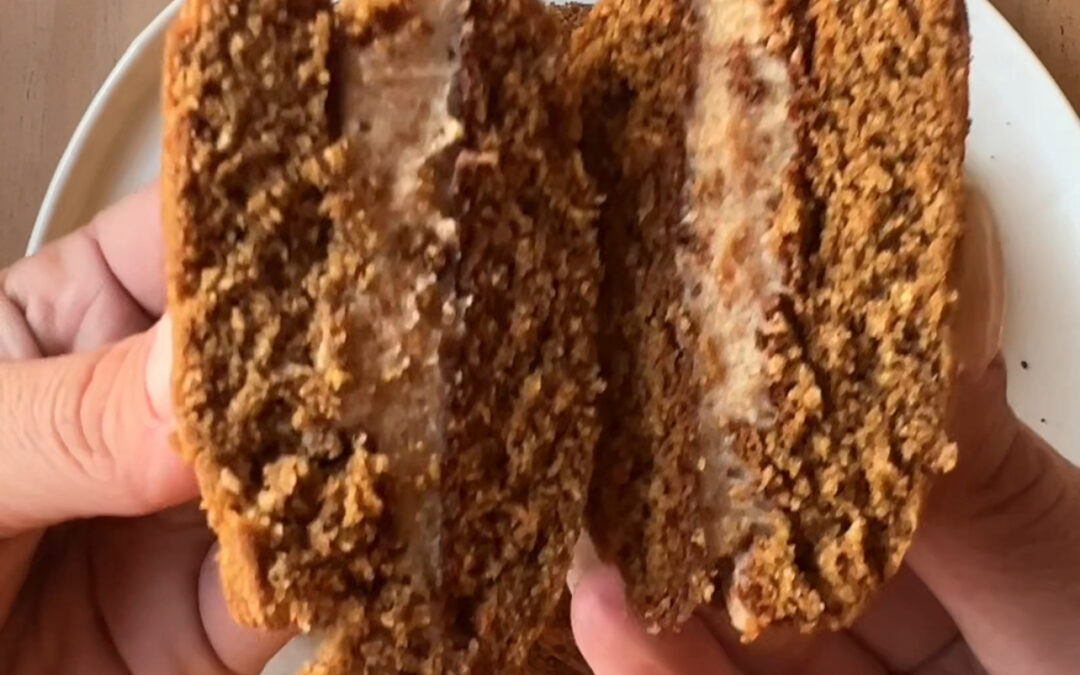 Gingerbread Cream Cheese Frosting Sandwich Cookies
